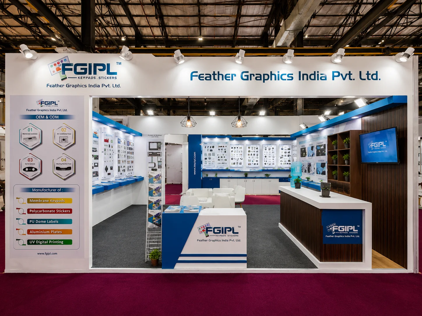 professional exhibition stand designers for IHGF Delhi Fair Autumn